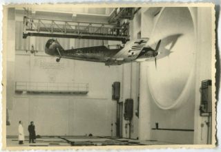 German Wwii Archive Photo: Luftwaffe Messerschmitt Bf 109 Aircraft - Flight Test