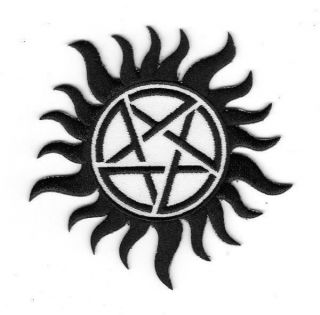 Supernatural Tv Series Anti Possession Logo Embroidered Patch -