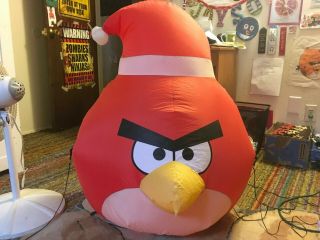 Gemmy Angry Birds 3 Ft Christmas Airblown Inflatable Make Offer Last Chance
