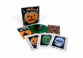 Halloween 3 III Soundtrack Mondo Death Waltz Green & Black split Vinyl Rare 3
