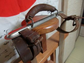 WW2 World War 2 ii Japanese Army Officer Belt rack with 2 belts 3