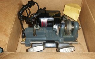 Vintage Ilco 190km Mini Key Cutter Machine Duplicator Locksmith Indep Lock Co