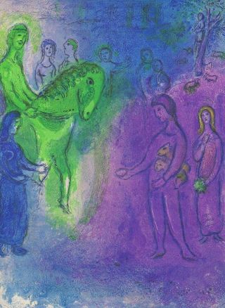 Marc Chagall Daphnis & Chloe The Arrival Of Dionysophanes 