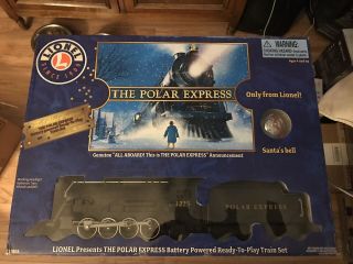 The Polar Express Train Set Lionel Battery Operated Without Box