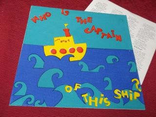 John Hunt: Who Is The Captain Of This Ship 1983 Nm Private Press Lp
