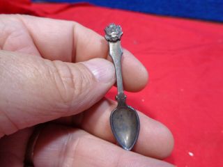 Vintage Ww2 Army Sterling Silver Home Front Brooch Pin
