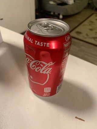 Coca Cola Empty Can - Factory Error - Share A Coke With A Coach