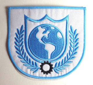 Buck Rogers Tv Series Shoulder Logo 4.  5 " Embroidered Patch - Usa Mailed (bupa - 28)