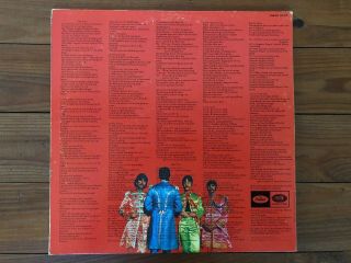 The Beatles ‎– Sgt.  Pepper 1967 Apple SMAS - 2653 RE Jacket NM - Vinyl NM 3
