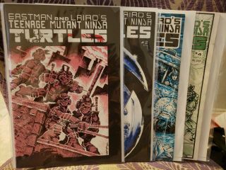 Teenage Mutant Ninja Turtles 1 - 4 (1 Third Print & 2 Second Print)