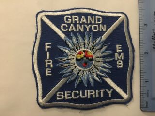 Us National Park Service Grand Canyon Fire Department Arizona