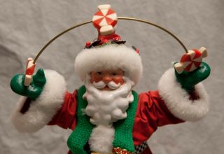 Midwest Cannon Falls Santa Mary Engelbreit Merry Christmas Juggling Candy Figure 2