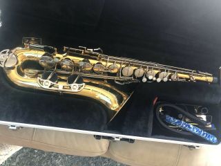 Vintage Bundy Ii The Selmer Company Tenor Saxophone W/ Case,  946949