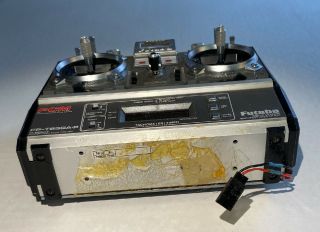 Futaba FP - T8SGA - P Transmitter Red PCM Radio RC Airplane Vintage 2