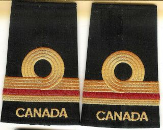 Modern Royal Canadian Navy Sub - Lieutenant Medical Officer Slip - Ons
