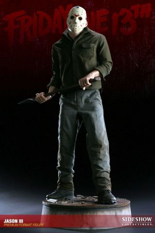 Jason Voorhees Friday The 13th Part 3 Premium Format Statue Sideshow 3