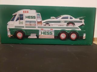 2016 Hess Toy Truck And Dragster - W/ Box