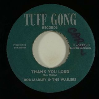 Bob Marley & The Wailers " Thank You Lord/mellow Mood " Reggae 45 Tuff Gong Mp3