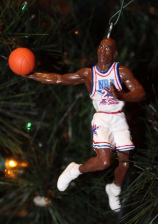 Michael Jordan Christmas Tree Ornament All Star Jersey Bulls