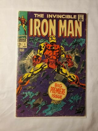 THE INVINCIBLE IRON MAN 1 FIRST ISSUE MAY 1968 3