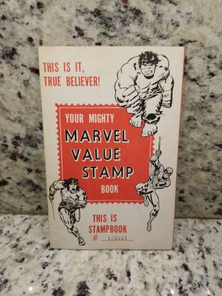 This Is It True Believer Your Mighty Marvel Value Stamp Book 105937