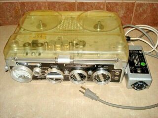 Kudelski Nagra Iii Vintage Voice Recorder / Power Source