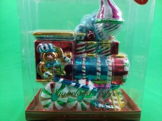 Christopher Radko Collectible Christmas Candy Box Sugarland Express - No Candy