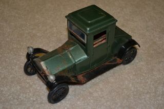 Bandai Tin Litho Friction Powered 1913 Packard Coupe Old Timer Made In Japan