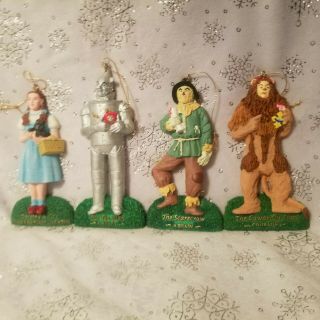 Kurt S.  Adler The Wizard Of Oz 4 Piece Ornament Set - Complete Collectable Set
