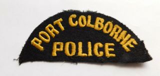 Port Colborne (ontario) Gold Police Chief 