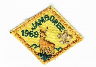Boy Scout 1969 National Jamboree Hat Diamond