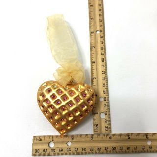 Expressions From The Heart Swarovski Crystal Gold Christmas Tree Ornament 3