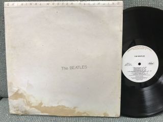 The Beatles White Album Lp Mfsl 2 - 072; 1982; Master Recording