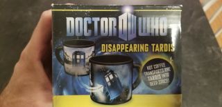 Doctor Who - Disappearing Tardis Coffee/tea Mug - Add Hot Liquid & Watch Great Gift