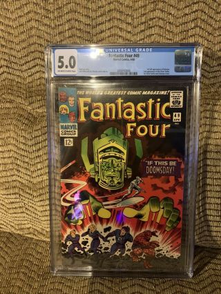 Fantastic Four 49 Cgc 5.  0
