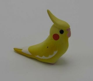 Japan Q Cockatiel Cockatoo Parrot Love Bird Pvc Mini Figurine D