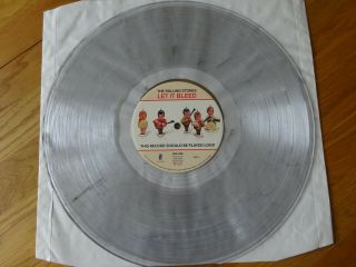 Rolling Stones - Let It Bleed - Abkco 2013 180g Ltd.  Ed.  Clear Vinyl - Nr.