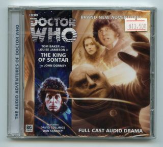 Big Finish Doctor Who 3.  1 King Of Sontar - 4th & Leela - Tom Baker