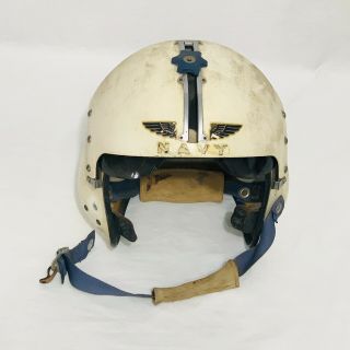 US Navy APH - 5 Pilot Flight Helmet Sierra Engineering Vintage 1950’s - 1960’s 3