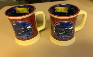 The Polar Express Train Ride Hot Hot Chocolate Mug 13 Oz Warner Bros " Believe "