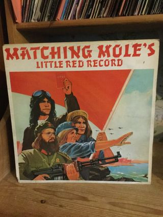 Matching Mole’s Little Red Record Cbs65260 Prog Rock A1 B1 First Pressing
