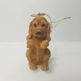 Cocker Spaniel Angel Dog Xmas Ornament Puppy Pet Animal Gift Decoration Present