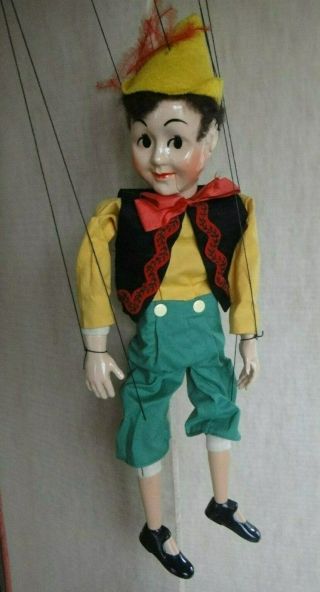 Vintage Hazelle’s Talking Marionettes Puppet - - Robin Hood??
