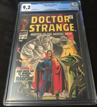 Marvel Comics Doctor Strange 169 Cgc 9.  2 Wp First Solo Title And Origin Retold