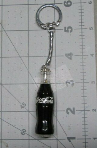 Vintage Coca Cola Bottle & Ink Pen Keychain