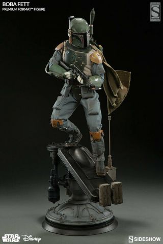 Boba Fett Exclusive Statue Sideshow Low 3 Star Wars