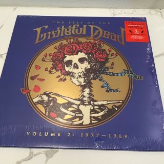 Grateful Dead Vinyl (best Of Vol.  2) 1977 - 1989 Translucent Red Colored Vinyl 2 Lp