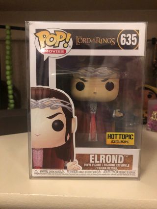 Funko Pop The Lord Of The Rings 635 Elrond Hot Topic Exclusive Lotr