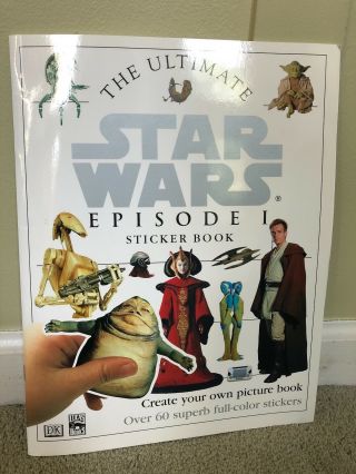 Ultimate Star Wars Episode 1 Sticker Book & Queen Amidala Paper Doll Book