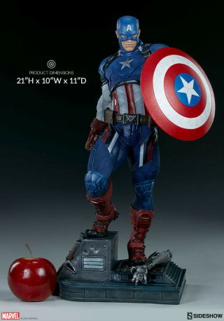 Sideshow Collectibles Captain America Premium Format Figure Exclusive V.